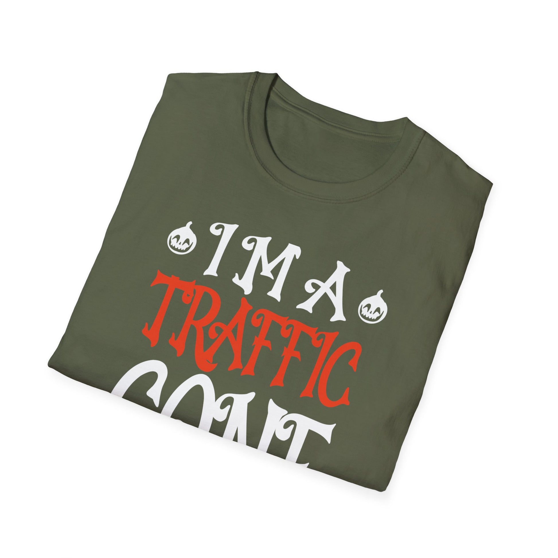 I'm a Traffic Cone Halloween Traffic Cone Unisex Softstyle T-Shirt