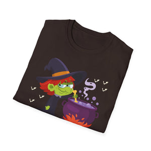 I Smell Children Funny Halloween Witch Costume Halloween Tee Unisex Softstyle T-Shirt