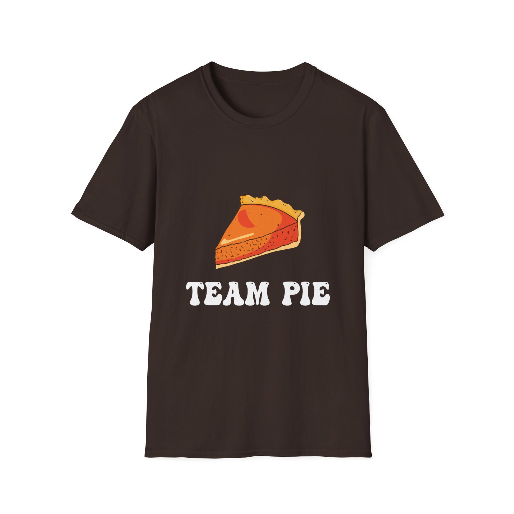 Team Pie Unisex Softstyle T-Shirt - Perfect for Food Lovers  Unisex T-Shirt