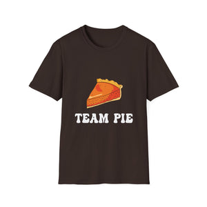 Team Pie Unisex Softstyle T-Shirt - Perfect for Food Lovers  Unisex T-Shirt