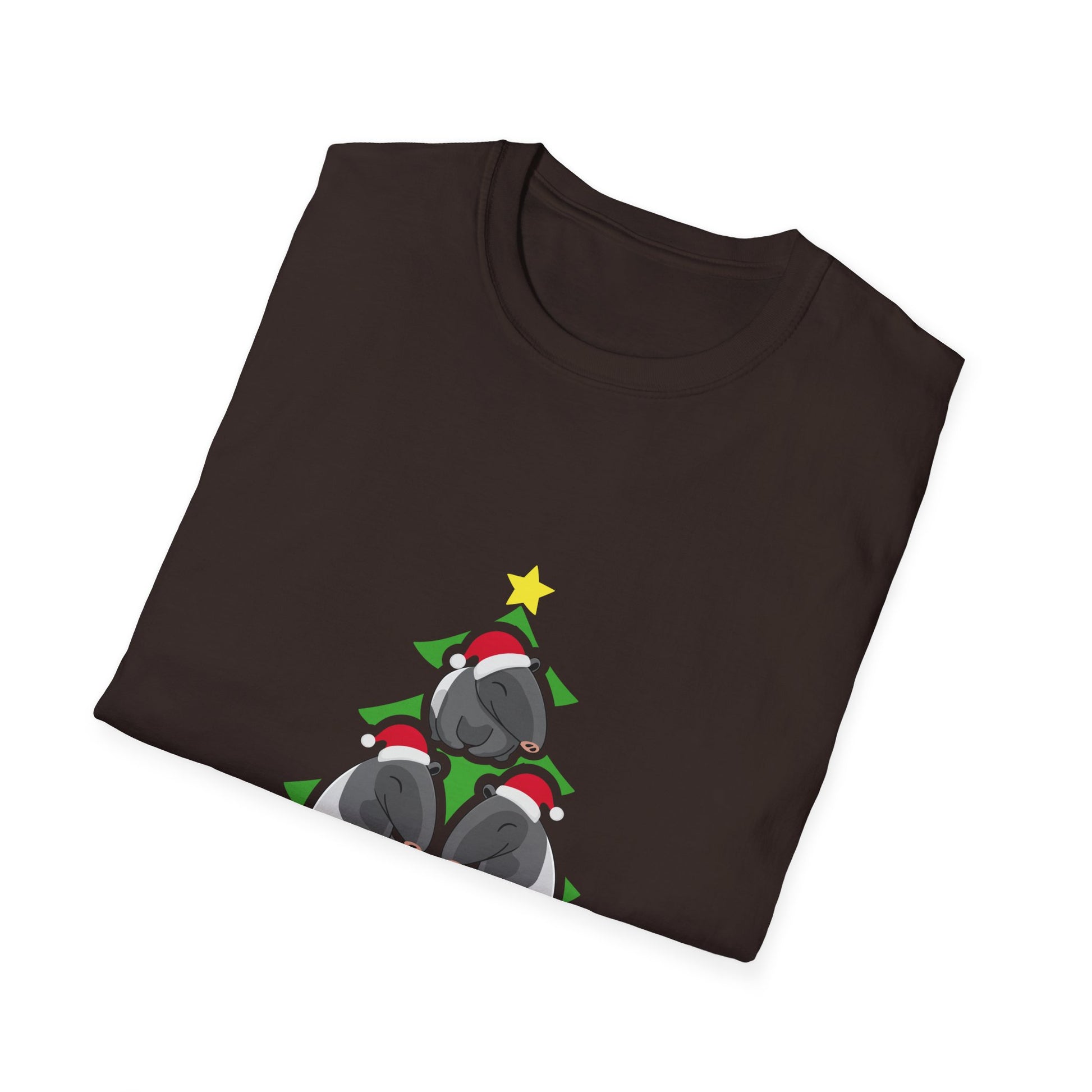 Christmas Tree of Pugs T-Shirt — Cute Holiday Pug Shirt
