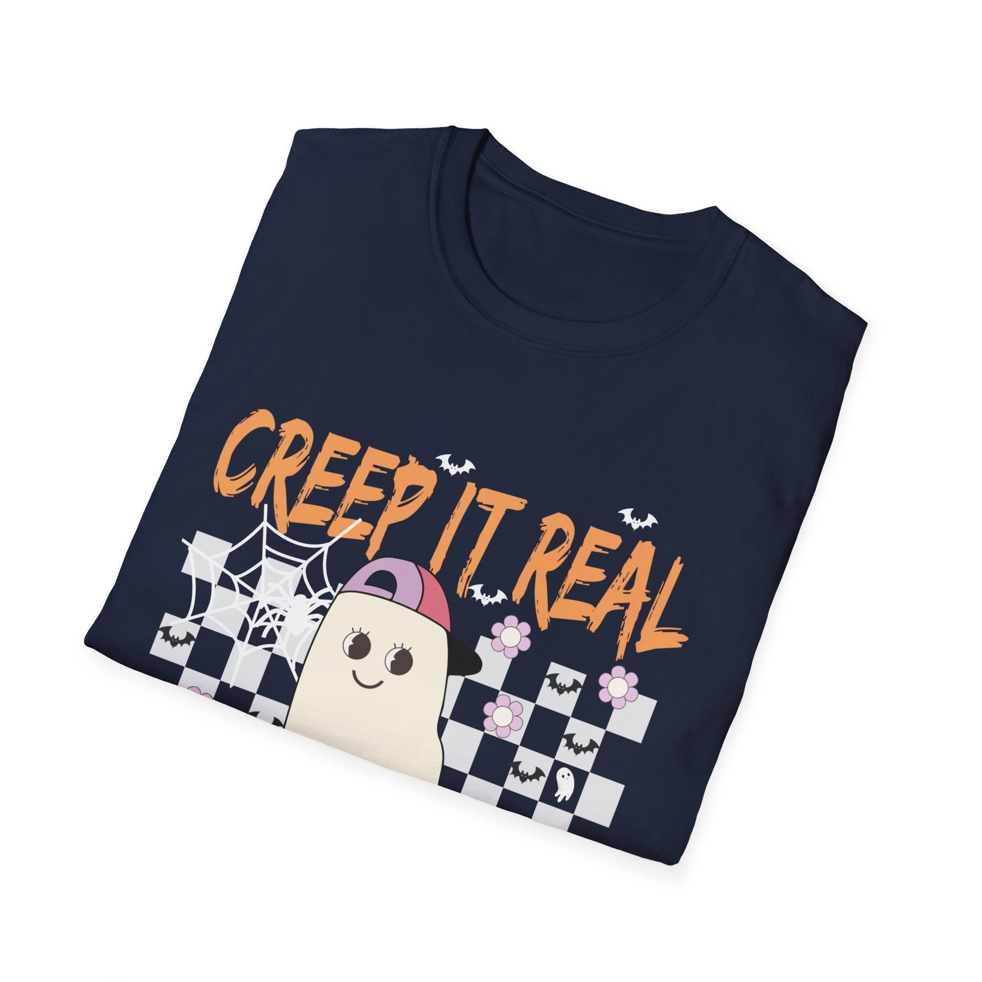 Creep It Real Ghost Skateboard T-Shirt