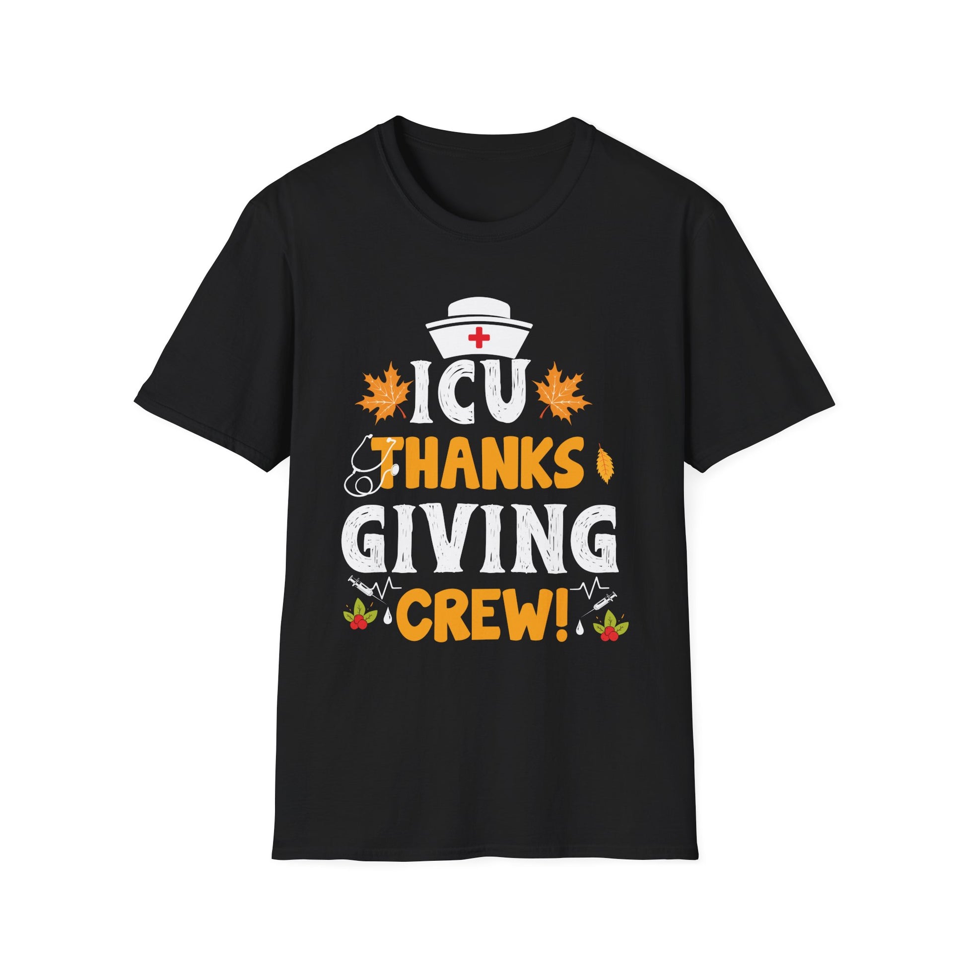 Thanksgiving Nurse Crew Tee for Healthcare Workers  Unisex T-Shirt