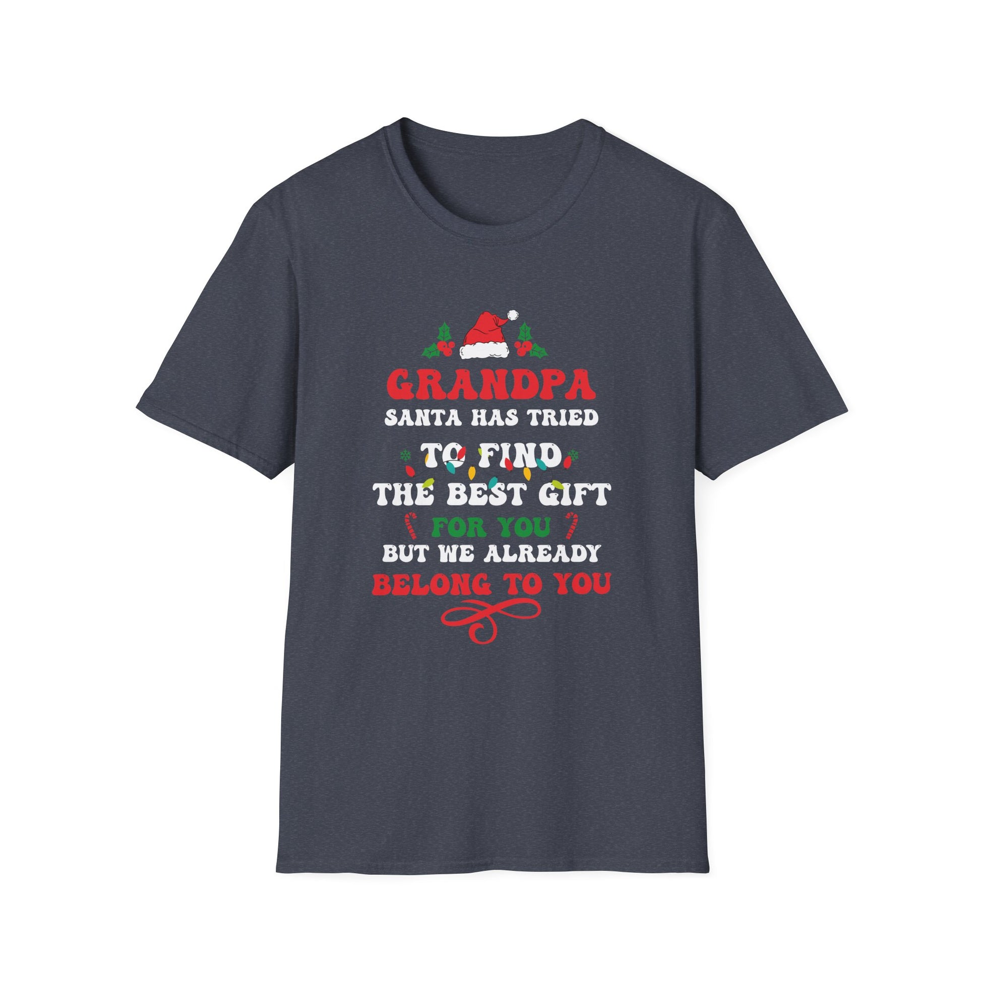 Christmas Shirt For Grandpa Xmas Christmas Granddad Unisex T-Shirt