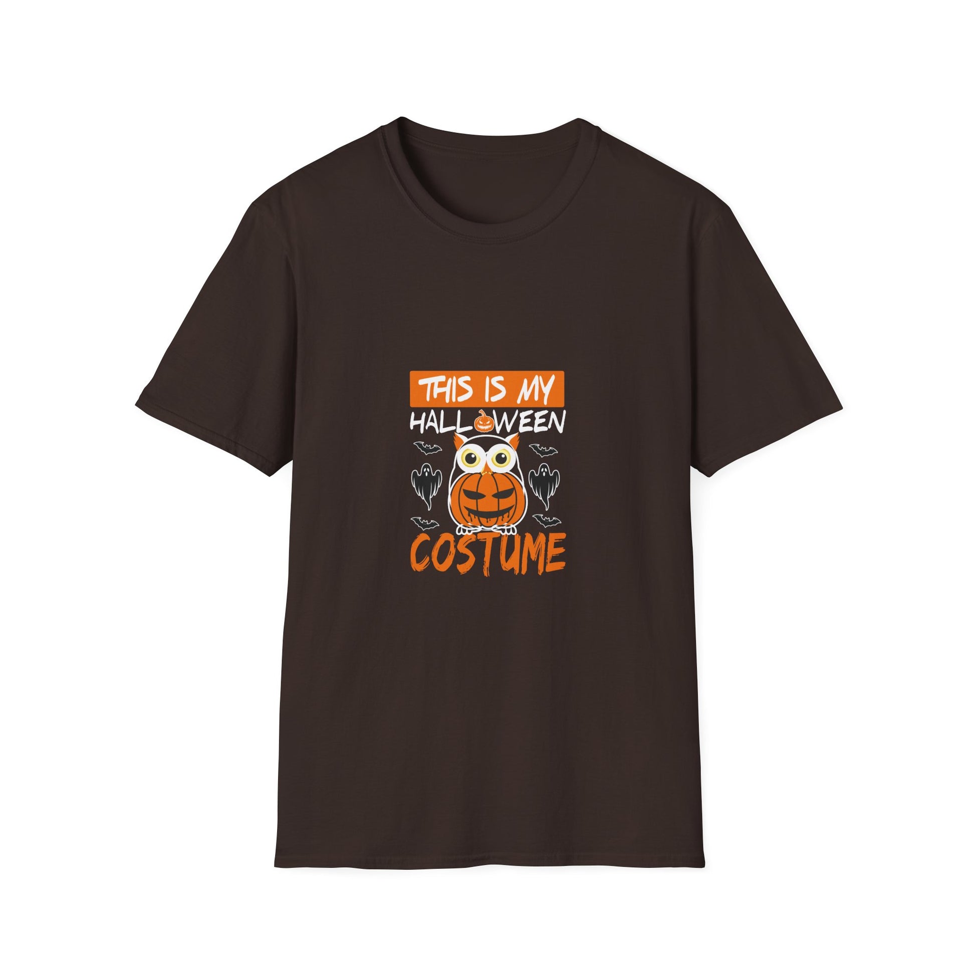 This Is My Halloween Costume T-Shirt — Cute Pumpkin Owl Halloween Tee