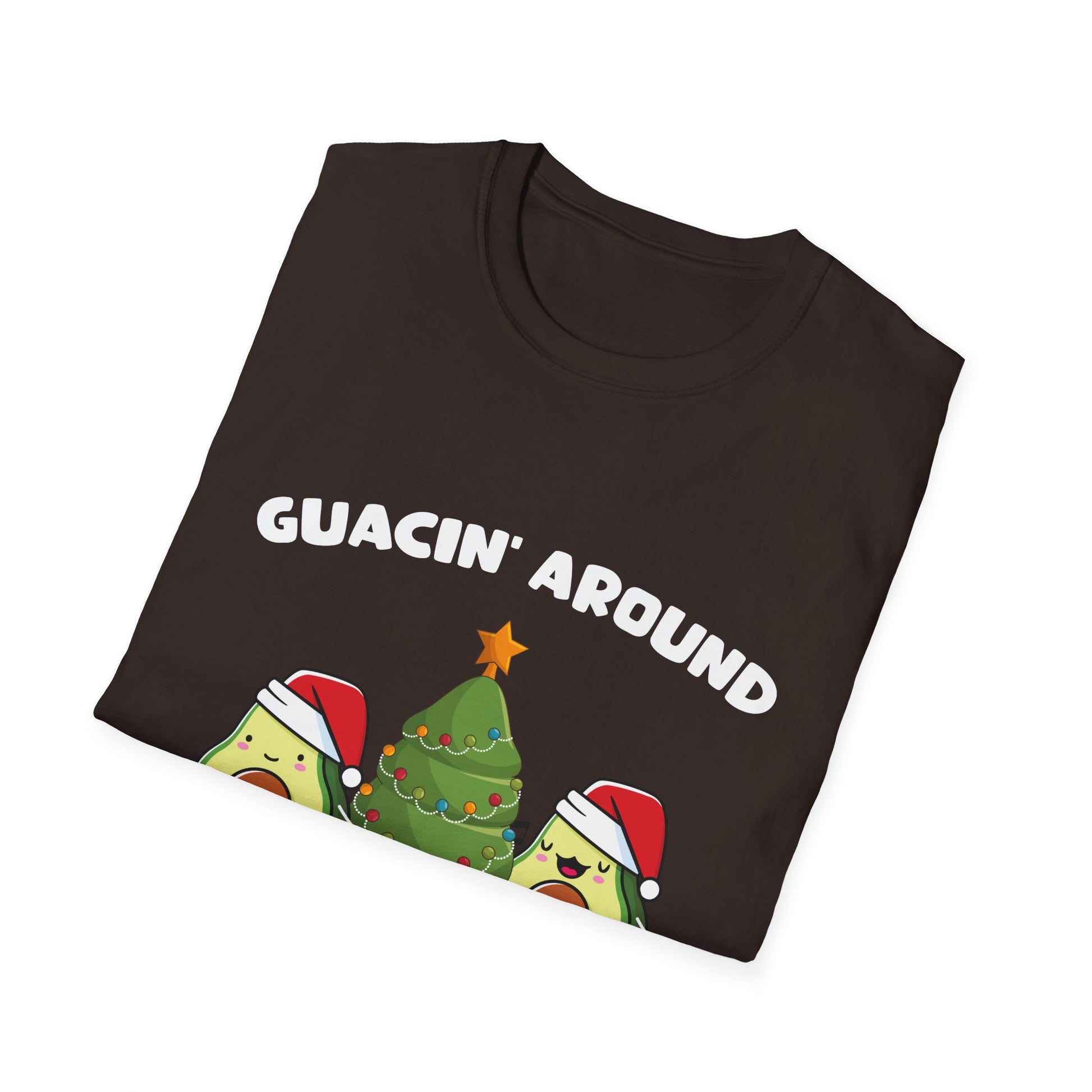 Guacin' Around the Christmas Tree T-Shirt — Funny Avocado Holiday Tee