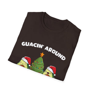 Guacin' Around the Christmas Tree T-Shirt — Funny Avocado Holiday Tee
