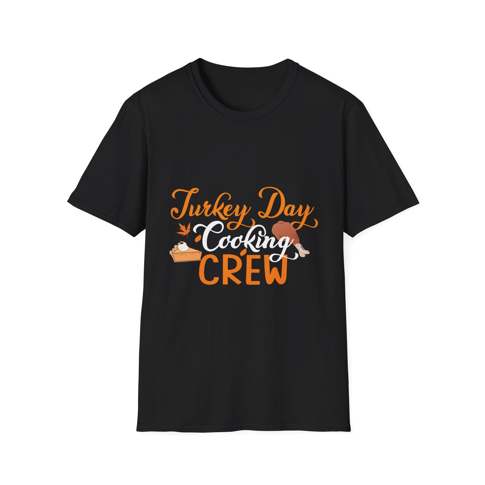 Turkey Day Cooking Crew T-Shirt — Thanksgiving Family Chef Shirt  Unisex T-Shirt