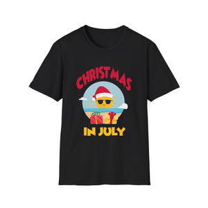 Christmas In July Funny Summer Christmas Unisex T-Shirt