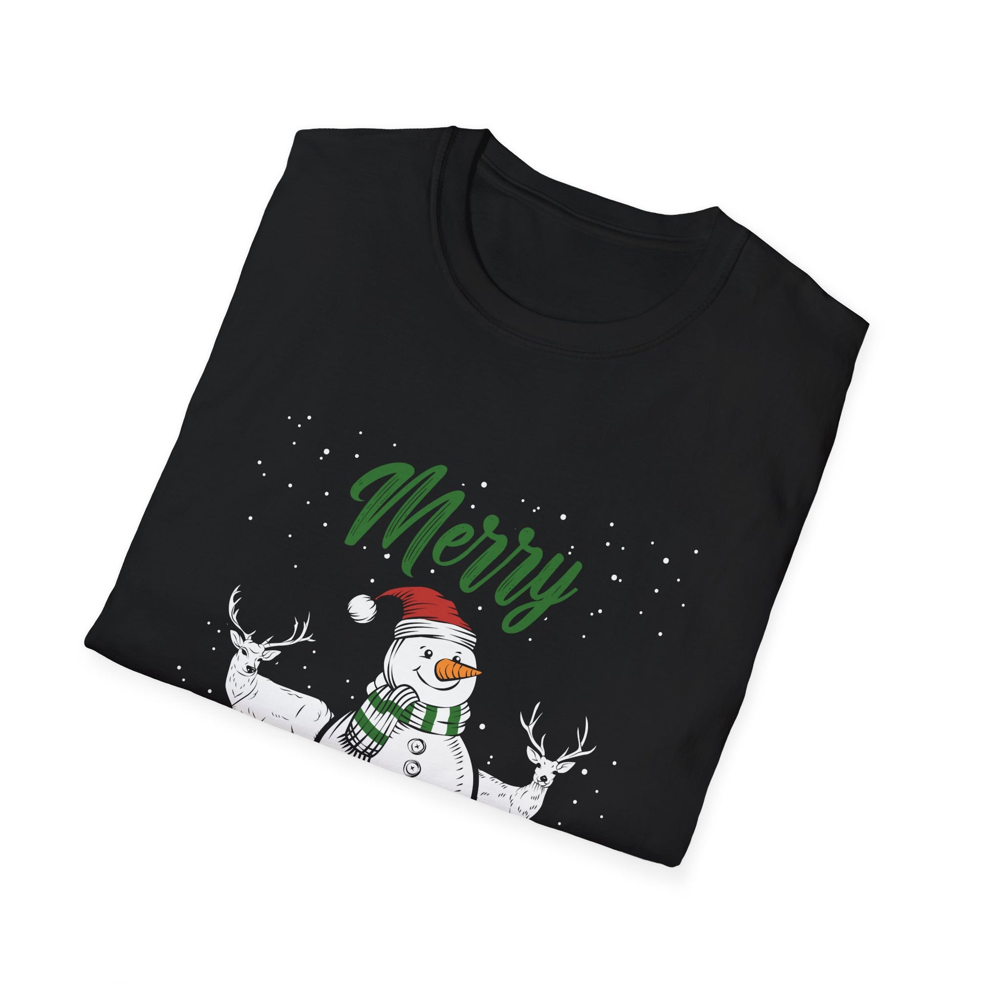 Christmas Shirt for Women_s - Merry Christmas Unisex T-Shirt