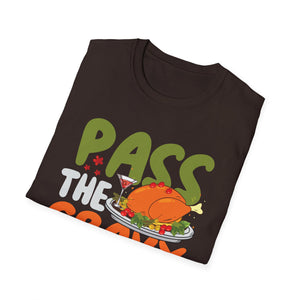 Pass the Gravy Not Judgement T-Shirt — Funny Thanksgiving Turkey Tee  Unisex T-Shirt