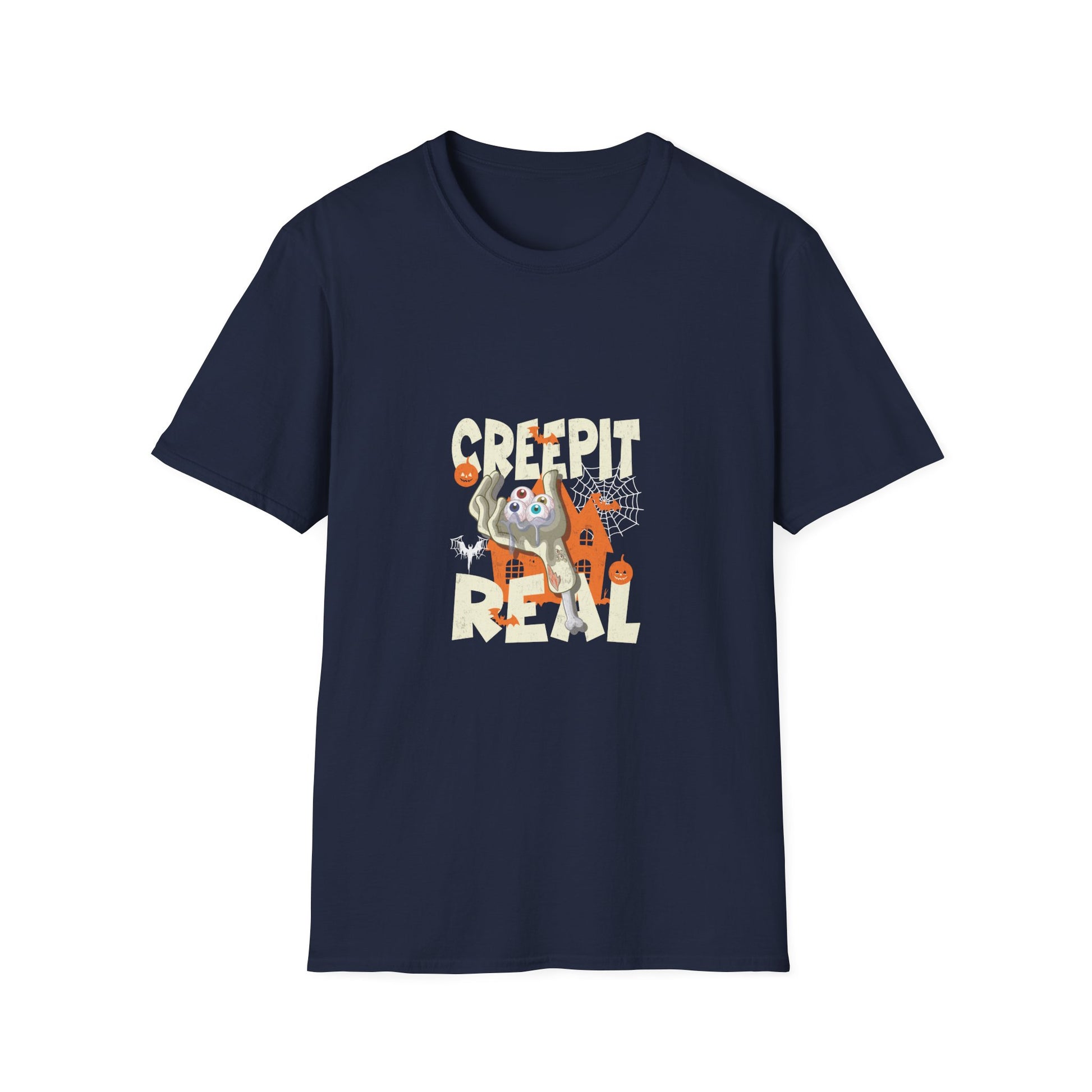 Chilling With My Creeps Halloween- Dancing Ghost Halloween Tee