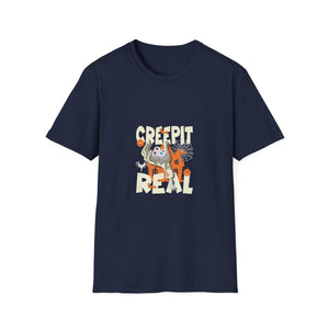 Chilling With My Creeps Halloween- Dancing Ghost Halloween Tee