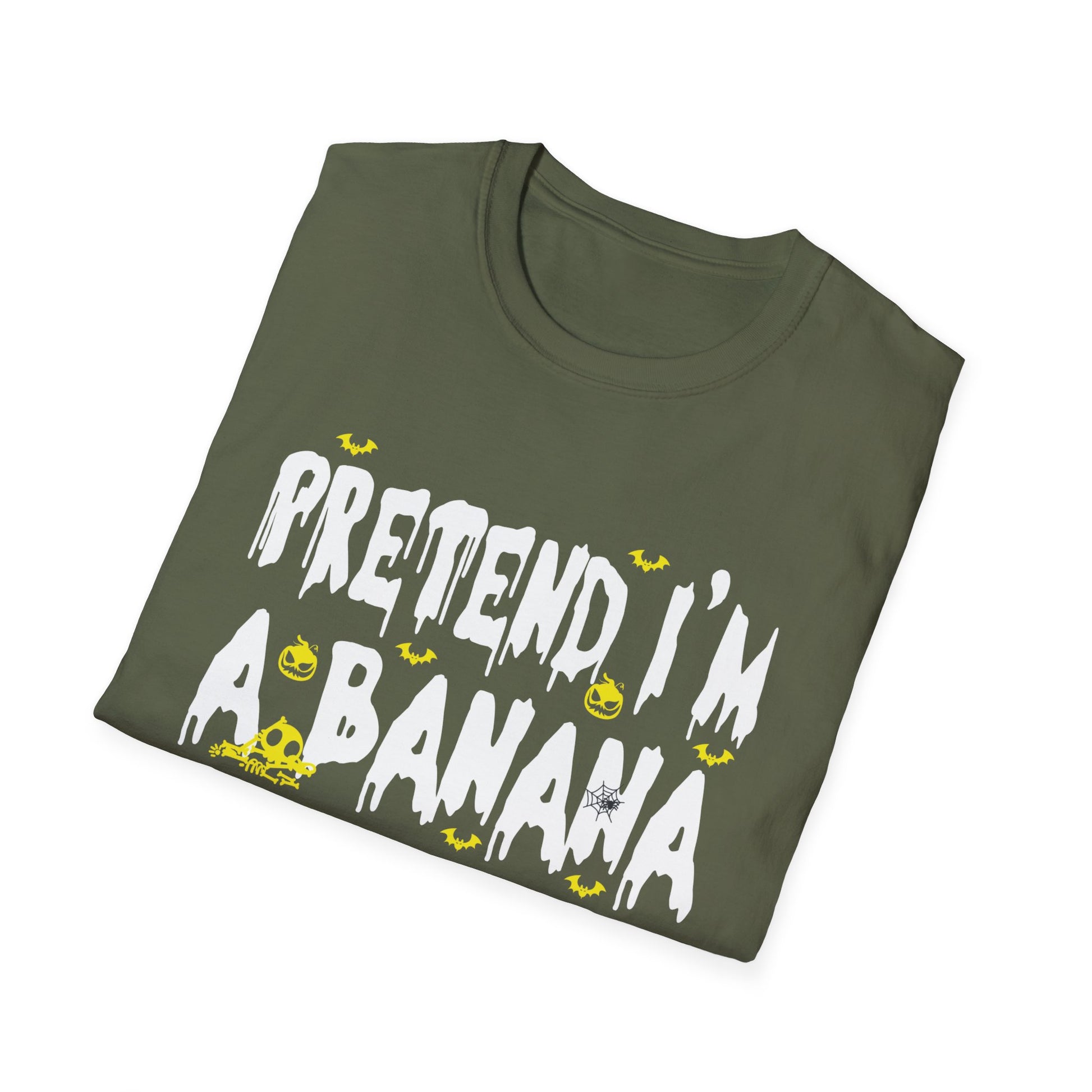 Pretend I'm a Banana T-Shirt — Funny Banana Graphic Tee, Cute Fruit Joke Shirt