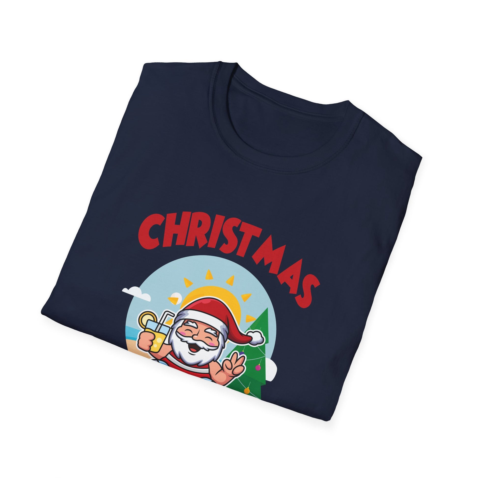 Christmas in July funny santa xmas for Sommer Christmas Unisex T-Shirt