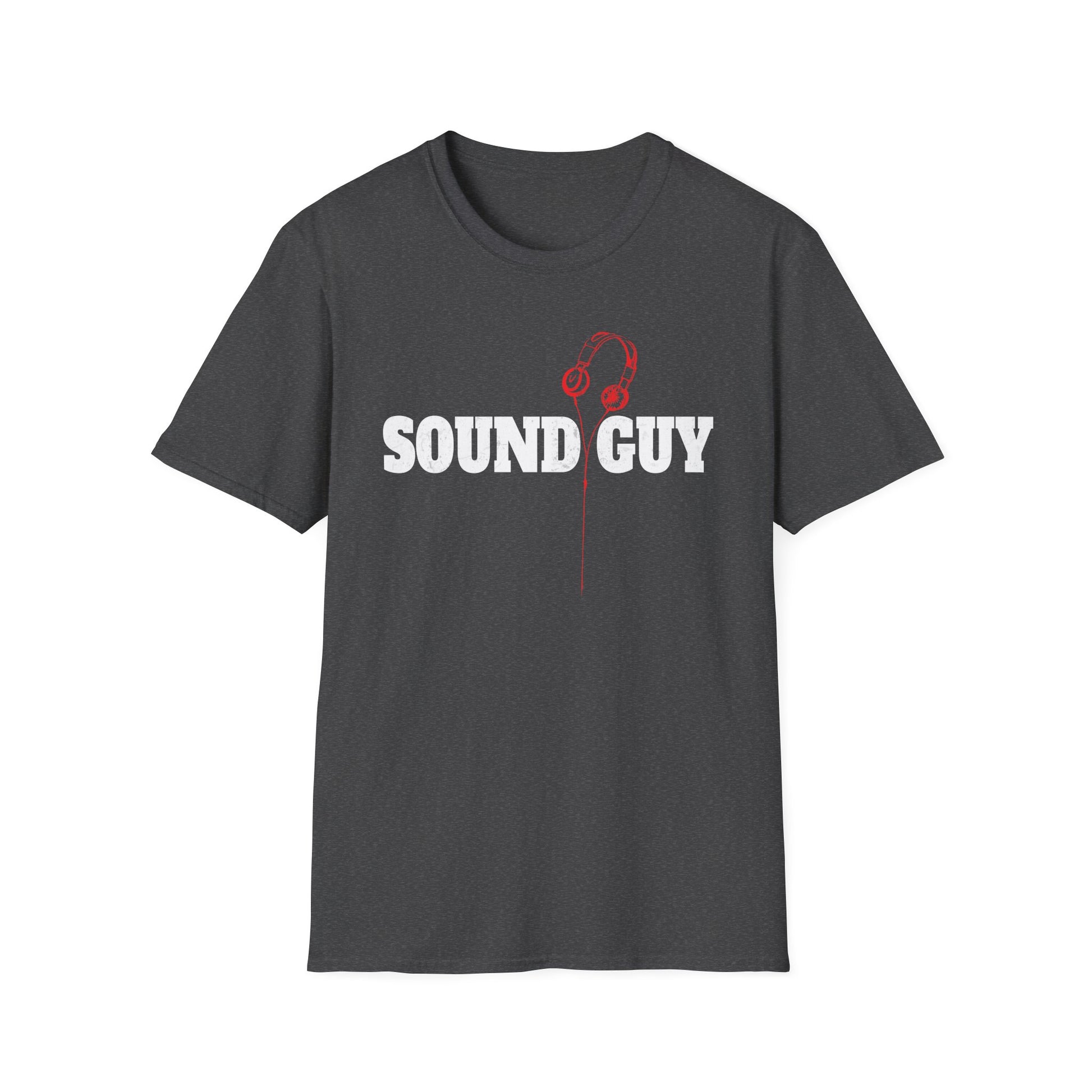 Sound Guy T-Shirt – Pro Audio Headphones Crew Tee