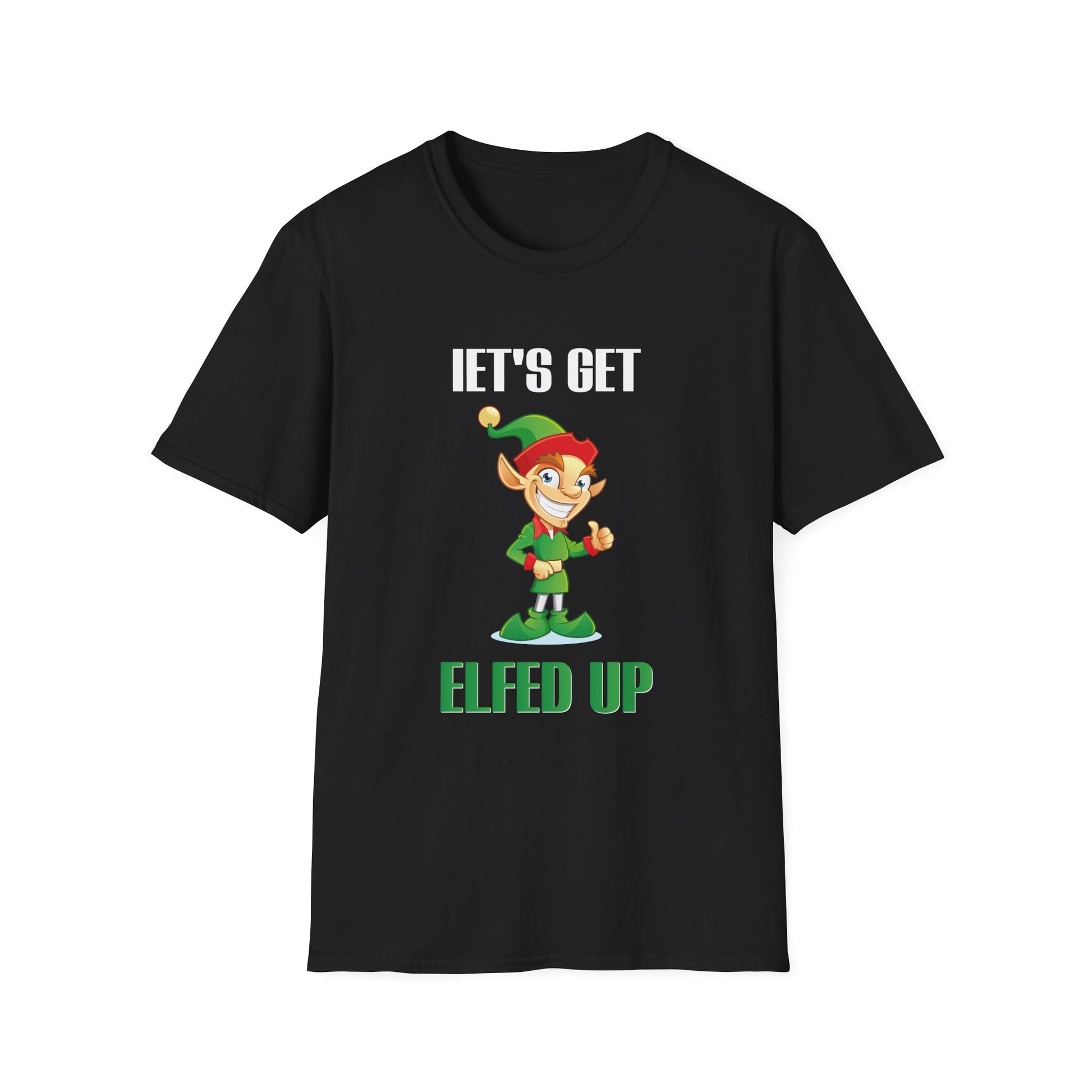 Christmas Elf Santa Ugly Christmas Unisex T-Shirt
