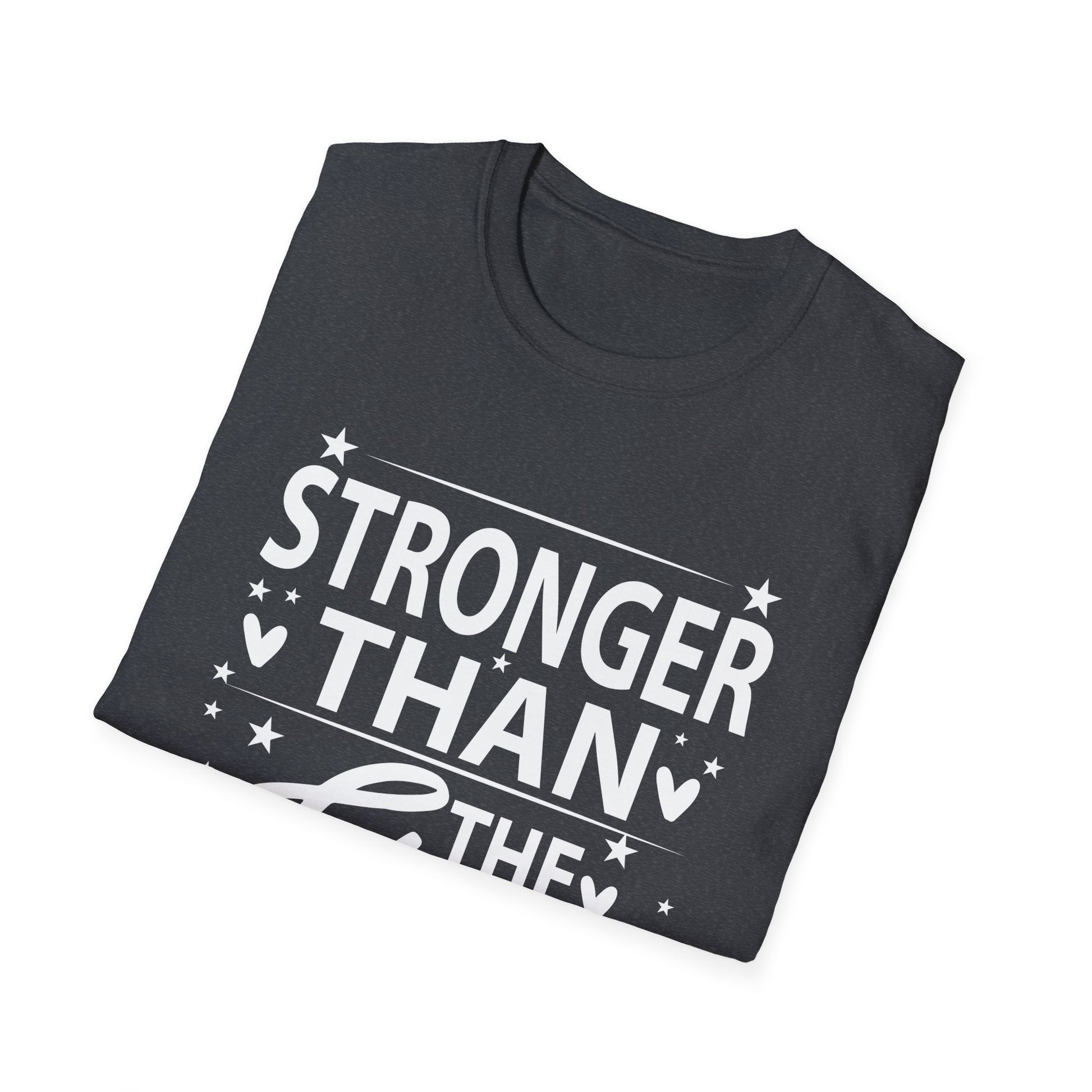 Stronger Than The Storm Motivational Inspirational Positive Unisex T-Shirt