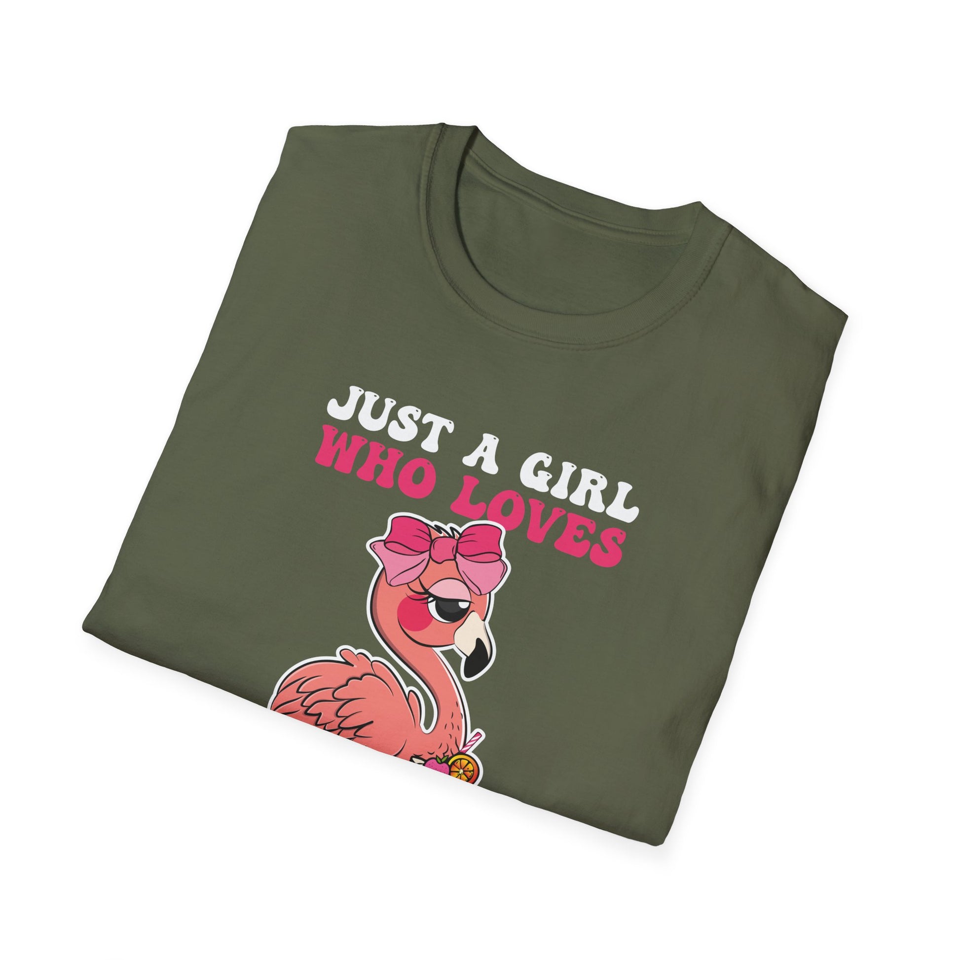 Christmas In July - Funny Summer Flamingo Christmas Unisex T-Shirt