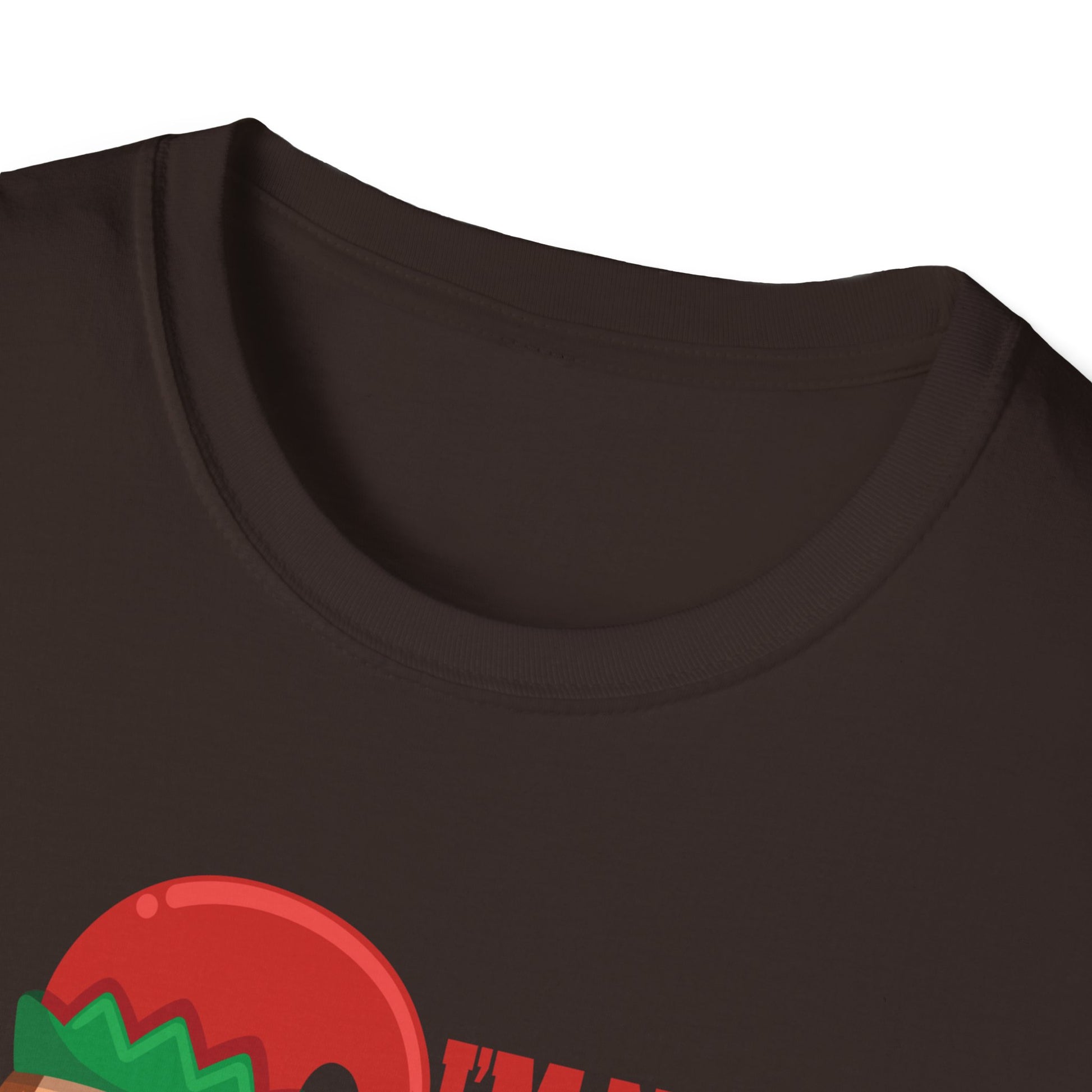 Christmas Elf T-Shirt - "I’m Not An Elf I’m Just Short" Funny Holiday Tee