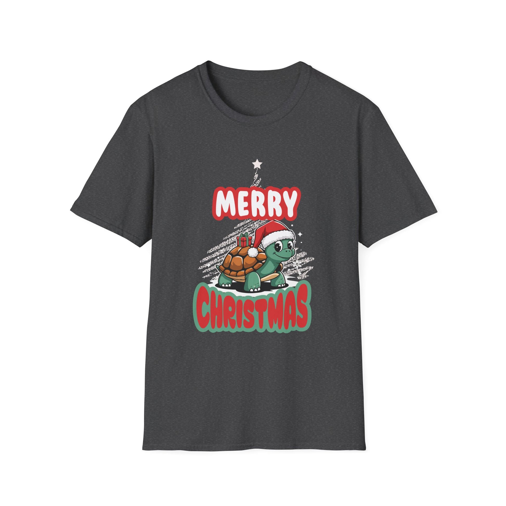 Xmas Turtle Christmas Tree Funny Christmas Merry Christmas Unisex T-Shirt