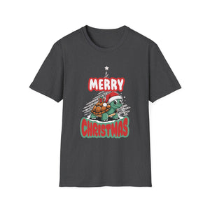 Xmas Turtle Christmas Tree Funny Christmas Merry Christmas Unisex T-Shirt