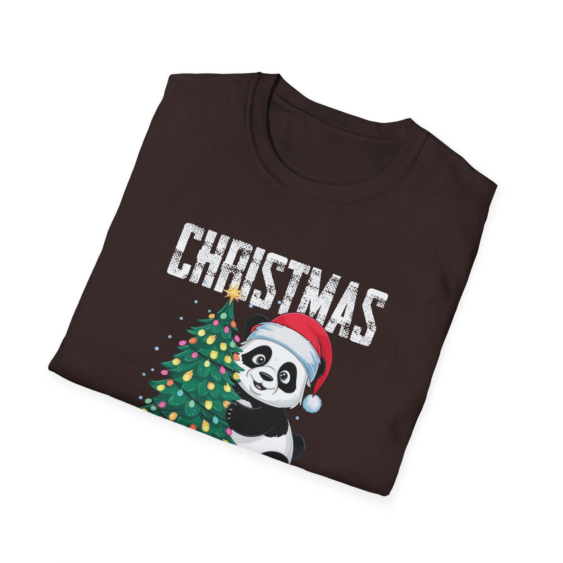 Christmas Cute Panda T-Shirt