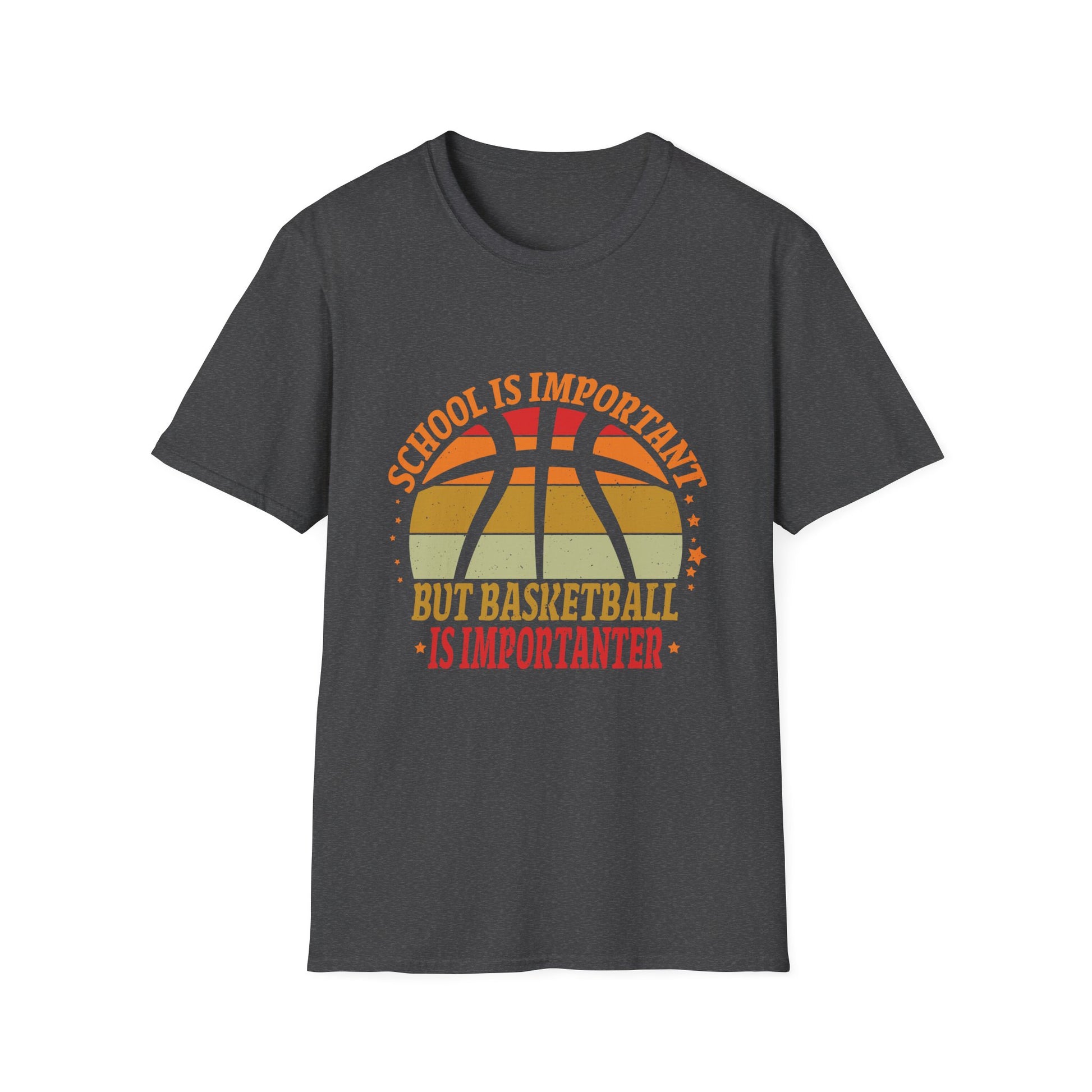 Basketball Vintage Slogan Funny Unisex T-Shirt