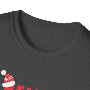 Being Related To Me Funny Christmas Family Xmas Pajamas Gift Short Sleeve Unisex T-Shirt