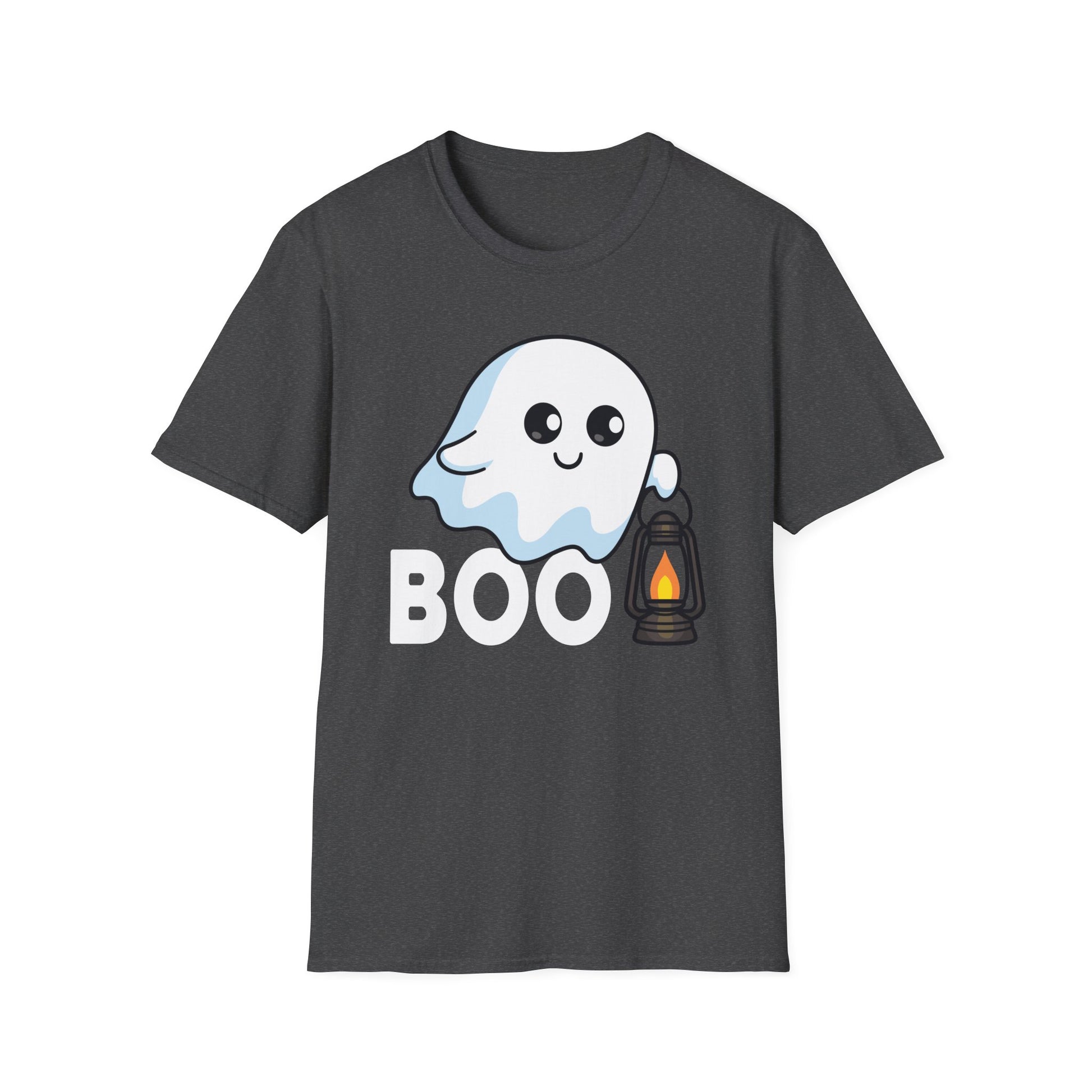 Halloween Ghost T-Shirt — Cute “Boo” Lantern Tee