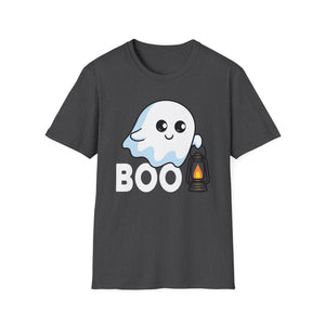 Halloween Ghost T-Shirt — Cute “Boo” Lantern Tee