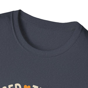 Family Blessed Thankful Grateful Pumpkin T-Shirt — Fall Thanksgiving Tee