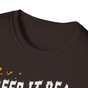 Creep It Real Vintage Ghost Halloween Tee Unisex Softstyle T-Shirt