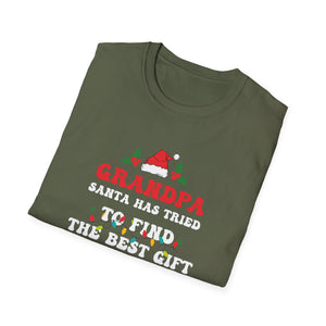 Christmas Shirt For Grandpa Xmas Christmas Granddad Unisex T-Shirt