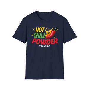 Hot Chili Powder Graphic Tee — Spicy Pepper Vintage-Style T-Shirt