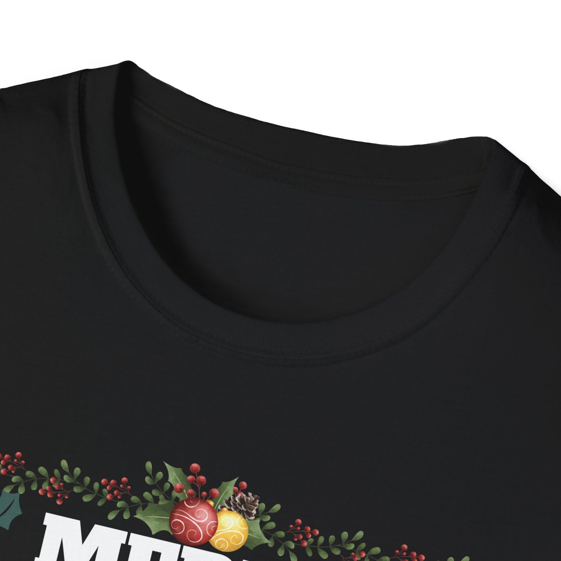 Merry Christmas Skull T-Shirt — Santa Skull Holiday Tee