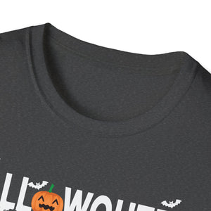Halloween Queen T-Shirt — Cute Pumpkin & Bat Halloween Tee
