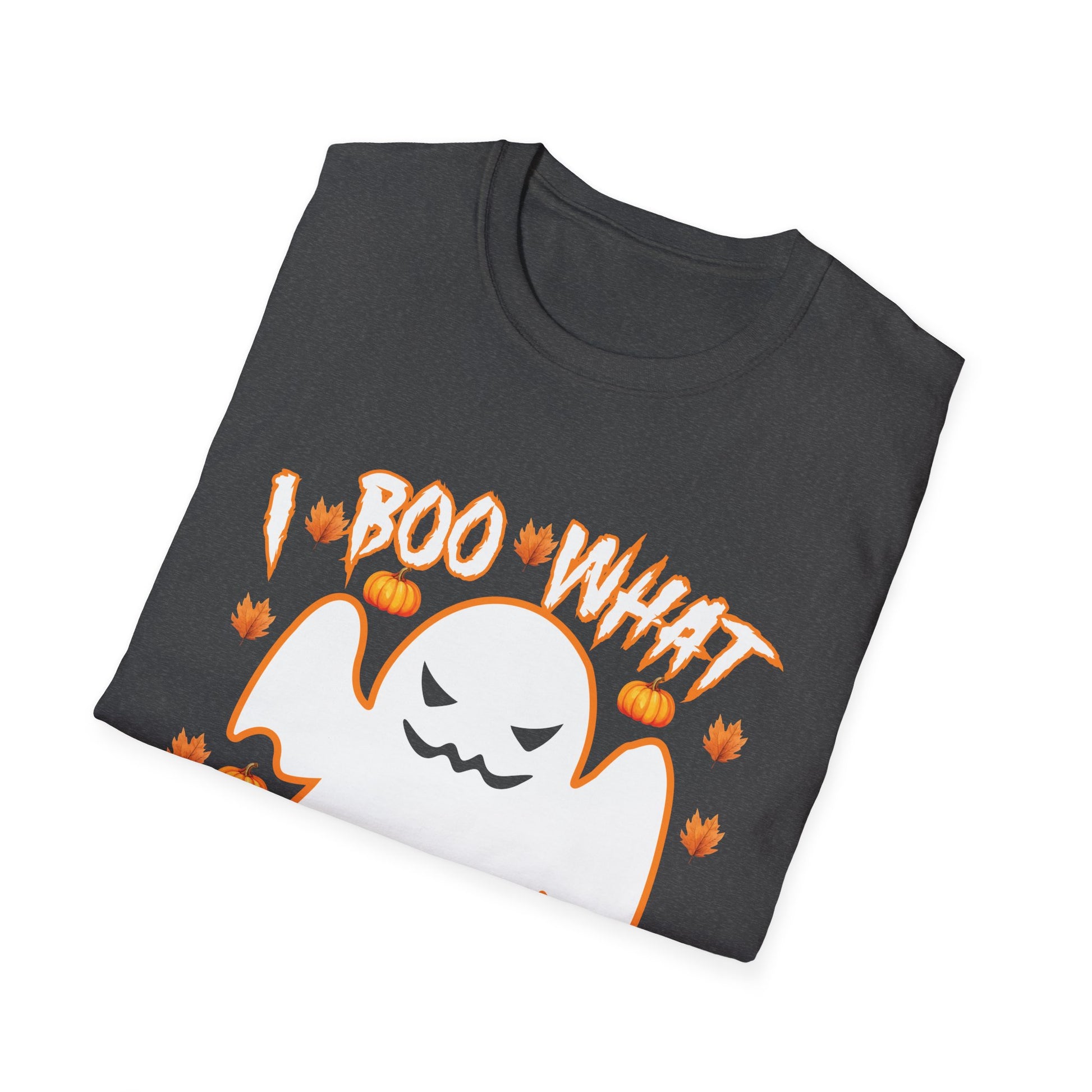 Halloween Ghost T-Shirt — "Boo What I Want" Cute Spooky Tee
