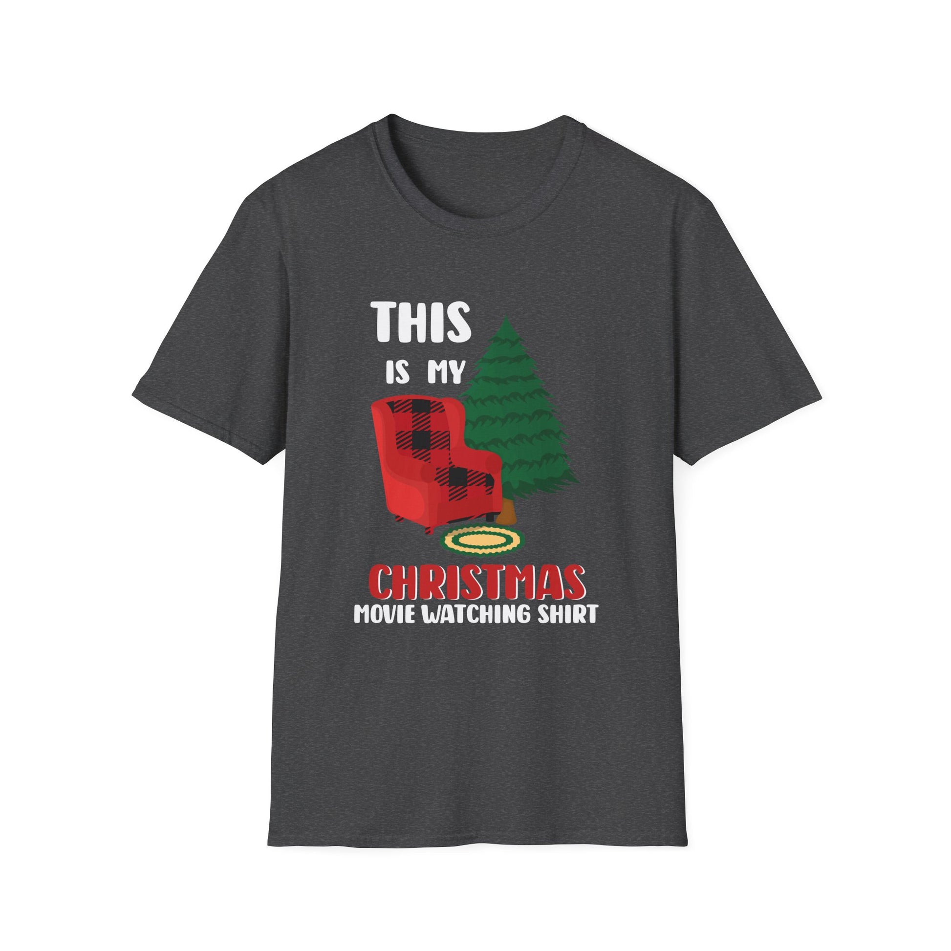 Christmas Movie Watching T-Shirt — "This Is My Christmas Movie Watching Shirt"
