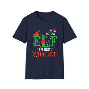 Elf Short Funny Christmas T-Shirt – 