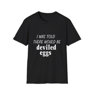 Deviled Eggs Funny Graphic T-Shirt — 
