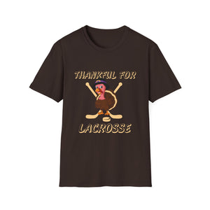 Thankful for Lacrosse Turkey T-Shirt