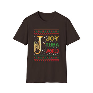 Joy Tuba World Christmas T-Shirt