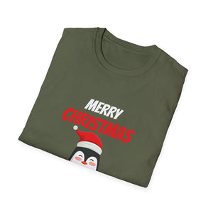 Christmas Penguin T-Shirt — Merry Christmas Cute Holiday Tee