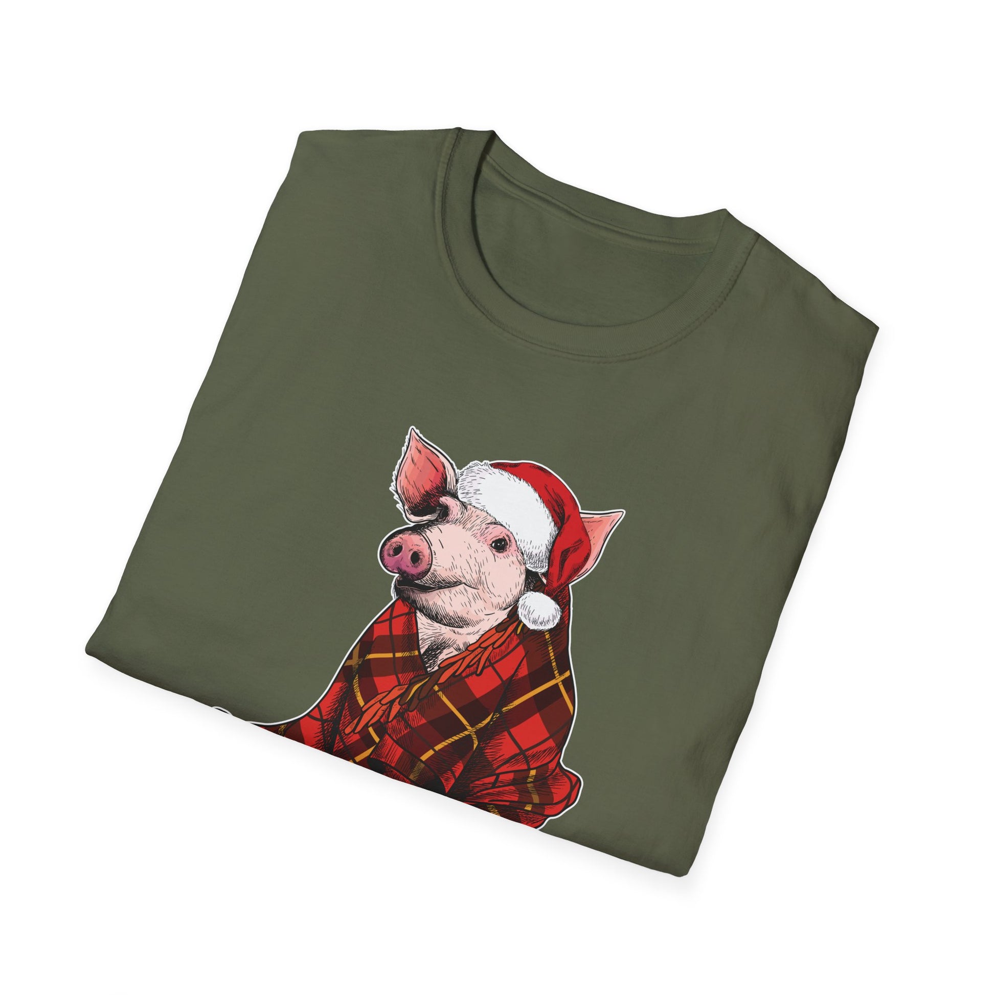 Oh Christmas Tree Cakes Debbie Becky Jen Cake Lovers Xmas Unisex Softstyle T-Shirt