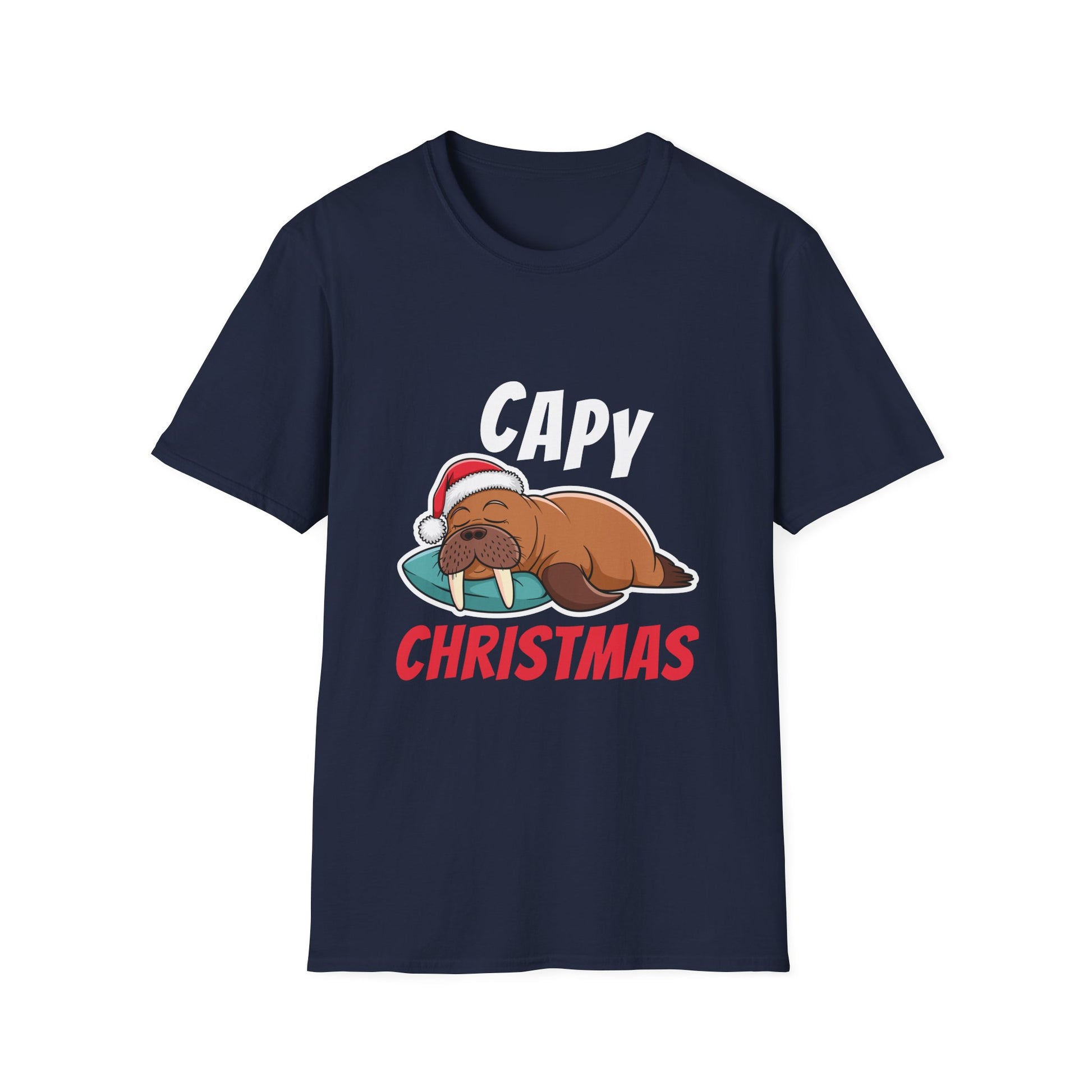 Capybara Christmas Unisex T-Shirt