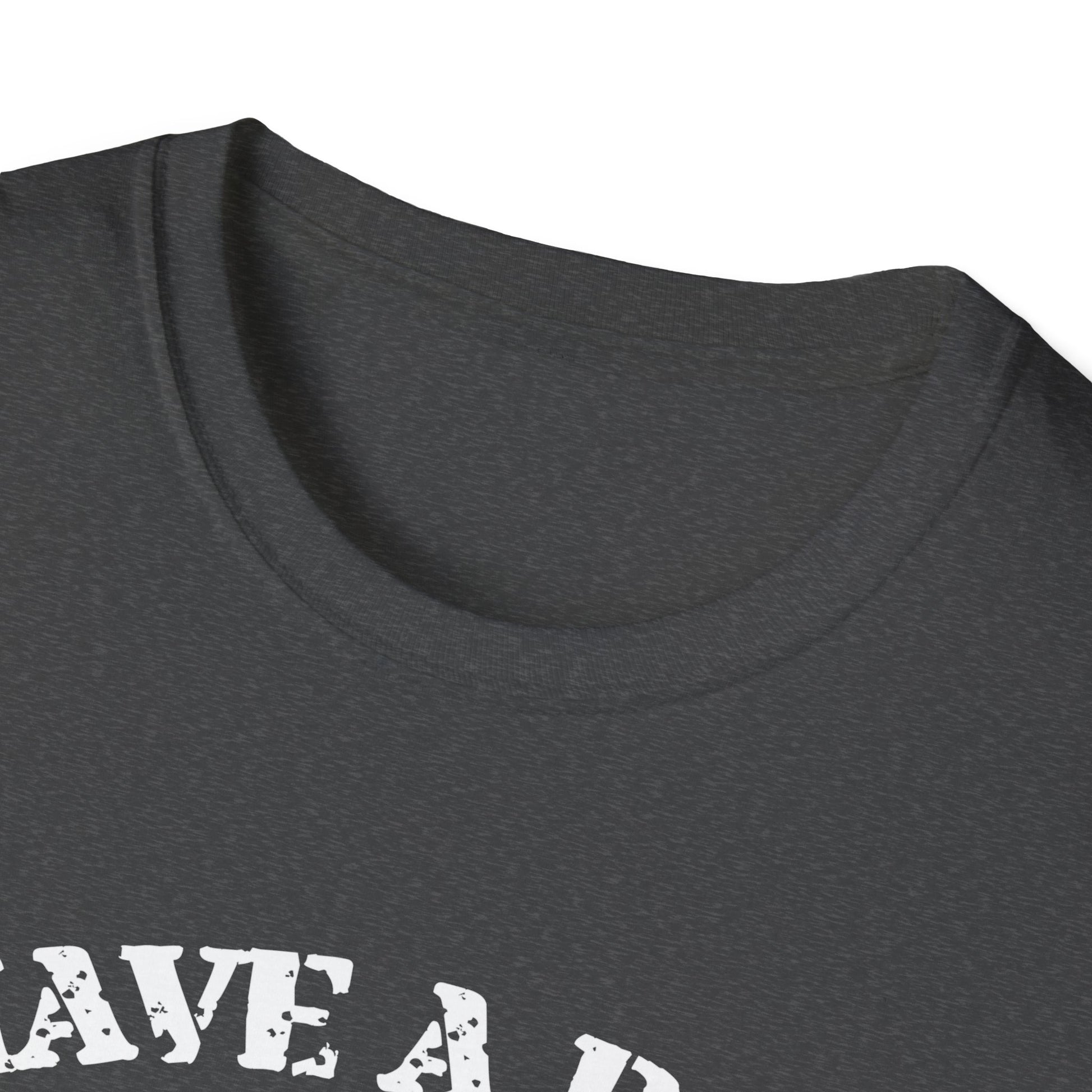 Have a Rad Christmas T-Shirt — Retro Gas Mask Santa Holiday Tee