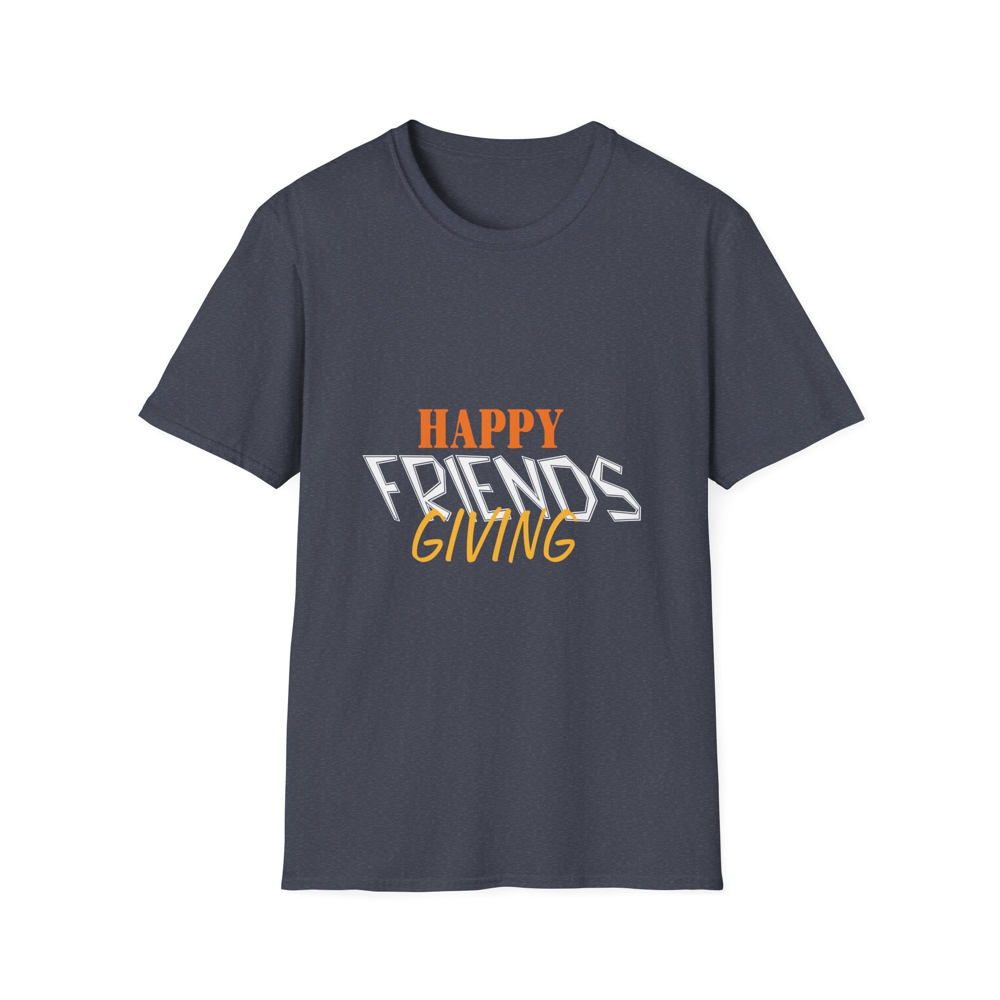 Friendsgiving T-Shirt — "Happy Friendsgiving" Holiday Tee  Unisex T-Shirt