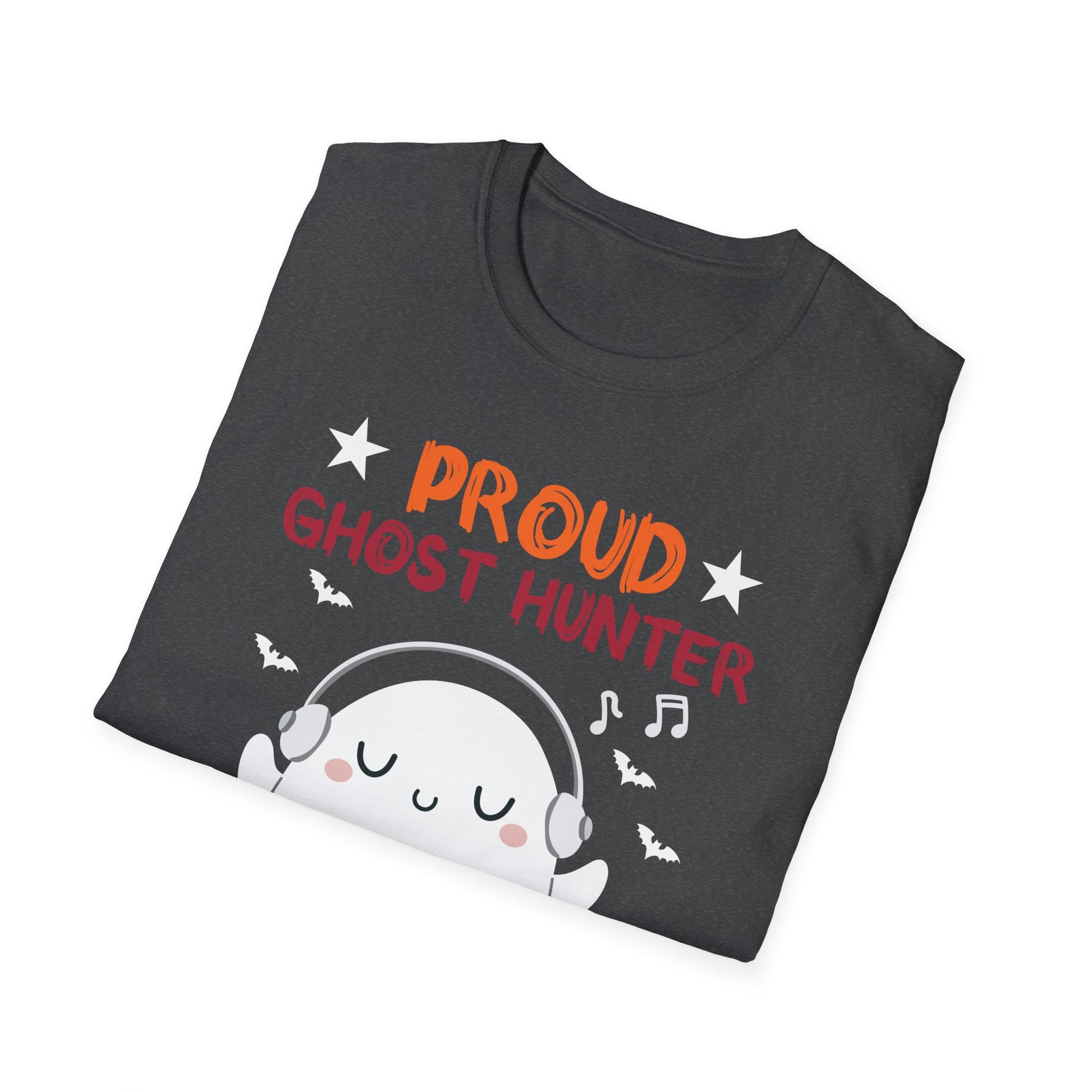 Proud Ghost Hunter T-Shirt – Cute 'I Believe in Ghosts' Halloween Tee