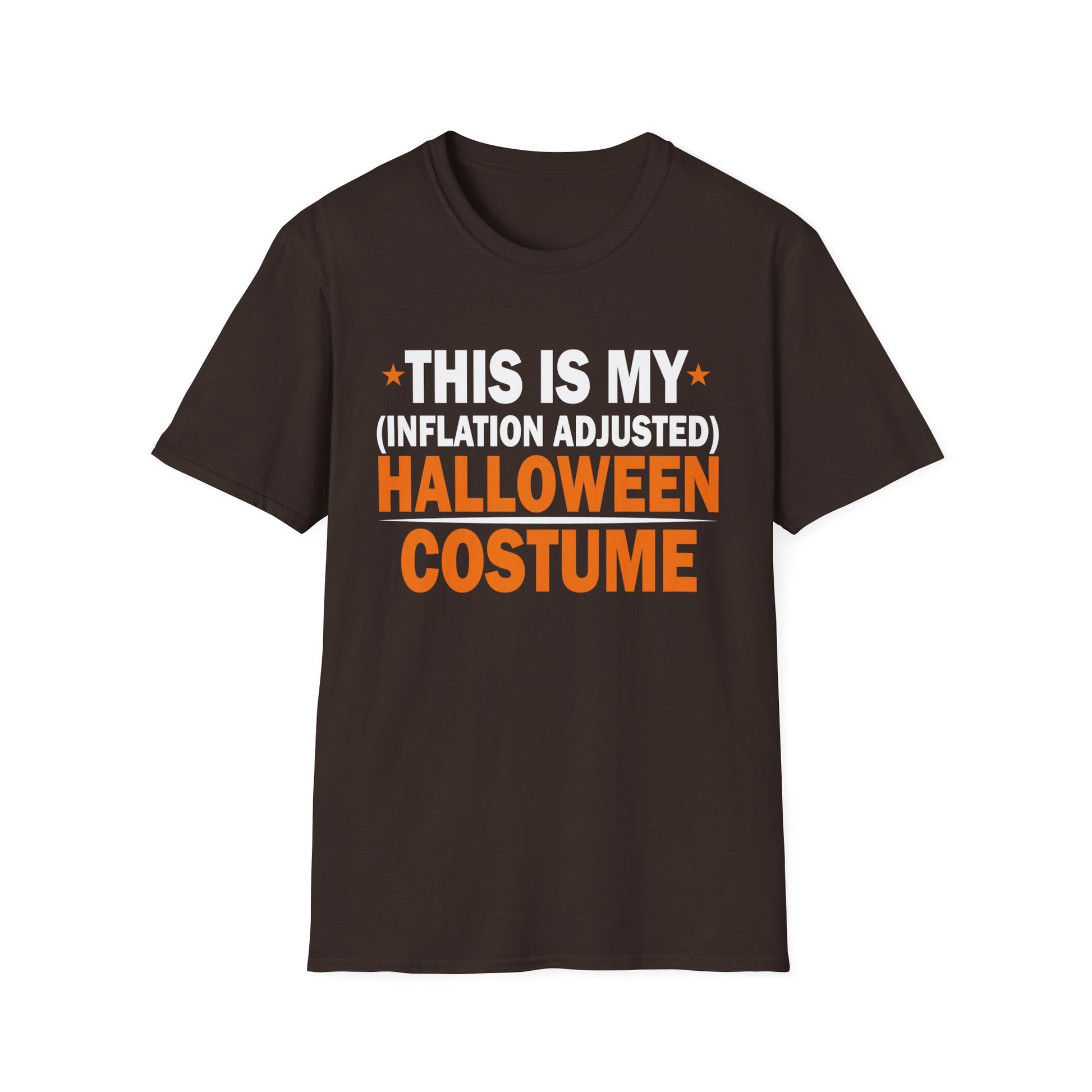 Funny Halloween Shirt Joke Inflation Halloween Costume  Unisex Softstyle T-Shirt